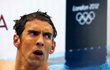 Zklamaný Michael Phelps, kterému nevyšel hned první pokus o zlato - na polohové čtyřstovce skončil až čtvrtý