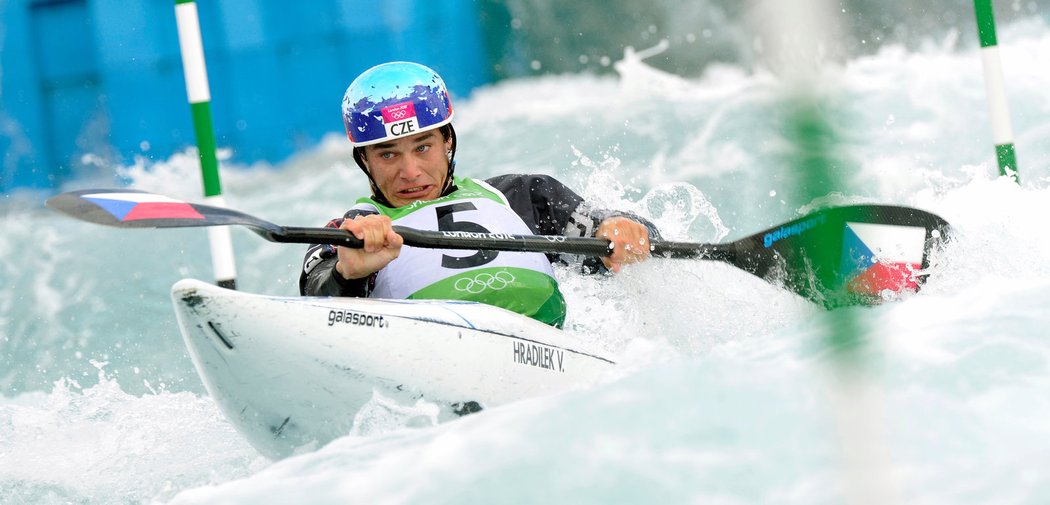 Vavřinec Hradilek ze sebe vydal na těžkém olympijském kanále všechno