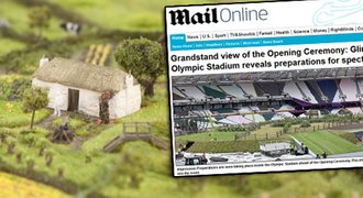 Olympiádu v Londýně zahájí ovce a krávy. Na stadionu roste vesnice