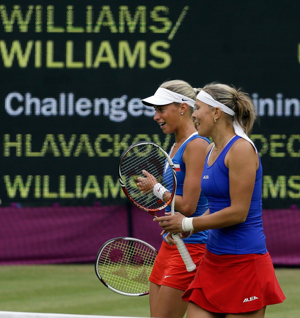 Hlaváčková s Hradeckou nestačily na sestry Williamsovy ve finále olympijského tenisového turnaje