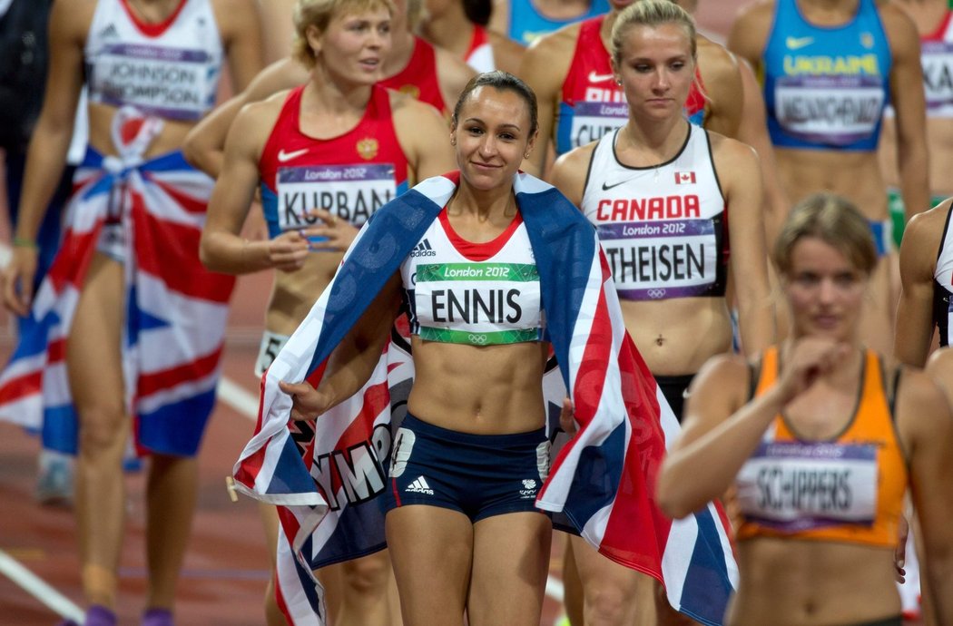 Jessica Ennisová získala v Londýně zlatou medaili