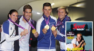 Čeští sportovci v olympijském Londýně: Smích, řev i smutek