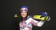 Lyžařka Martina Dubovská v nové olympijské kolekci Lyžařka Martina Dubovská v nové olympijské kolekci