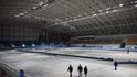 Rychlobruslařský ovál. Právě zde bude na další medaile útočit Martina Sáblíková Rychlobruslařský ovál. Právě zde bude na další medaile útočit Martina Sáblíková