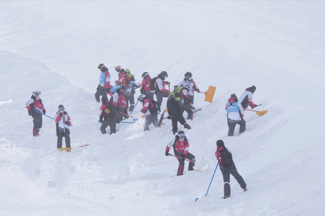 Organizátoři v Pekingu chystají tratě pro snowboard a freestyle lyžování