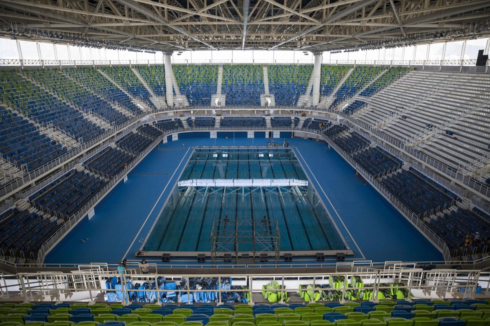 Olympijský park před zahájením her