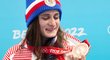 Česká rychlobruslařka Martina Sáblíková vybojovala na olympiádě v Pekingu bronzovou medaili