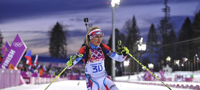 Gabriela Soukalová dojela ve vytrvalostním závodě čtvrtá
