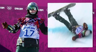 Hrůzný pád snowboardistky Pančochové zhatil medaili: Praskla jí helma!