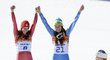 Zatímco Mazeová se stala první slovinskou olympijskou vítězkou v alpském lyžování, Gisinová je pátou švýcarskou olympijskou vítězkou