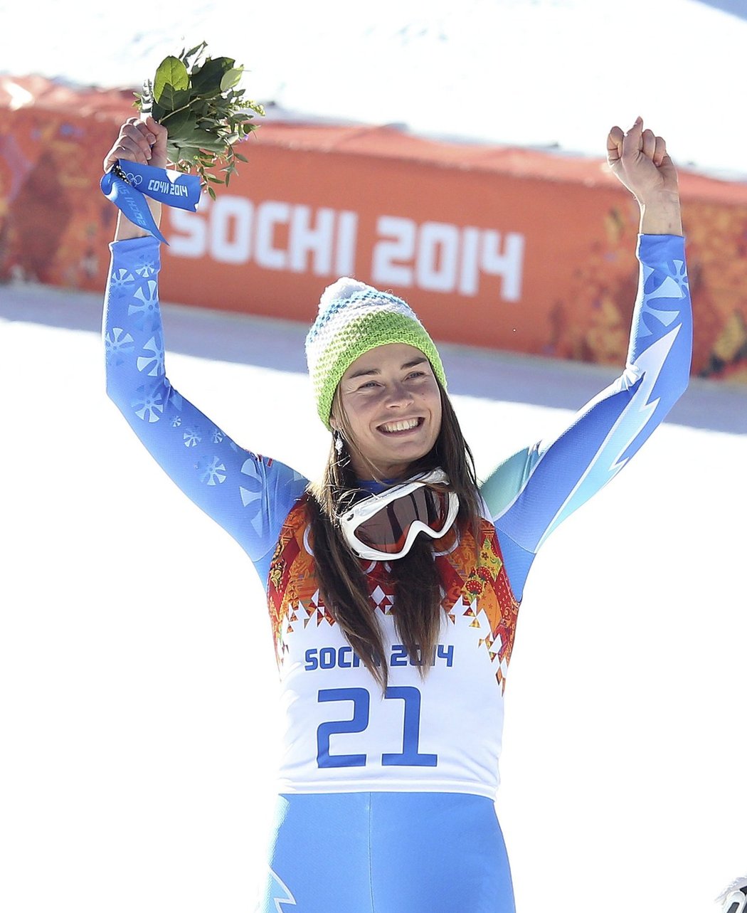 Slovinka Tina Mazeová získala v Soči zlatou medaili – stejně jako Gisinová!