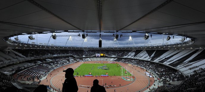 I na tomto stadionu se budou odehrávat olympijské hry.