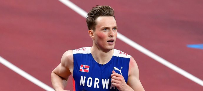 Norský běžec Karsten Warholm ovládl olympiádu v Tokiu