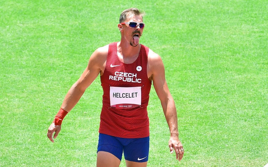 Adam Sebastian Helcelet během olympijského desetiboje v Tokiu