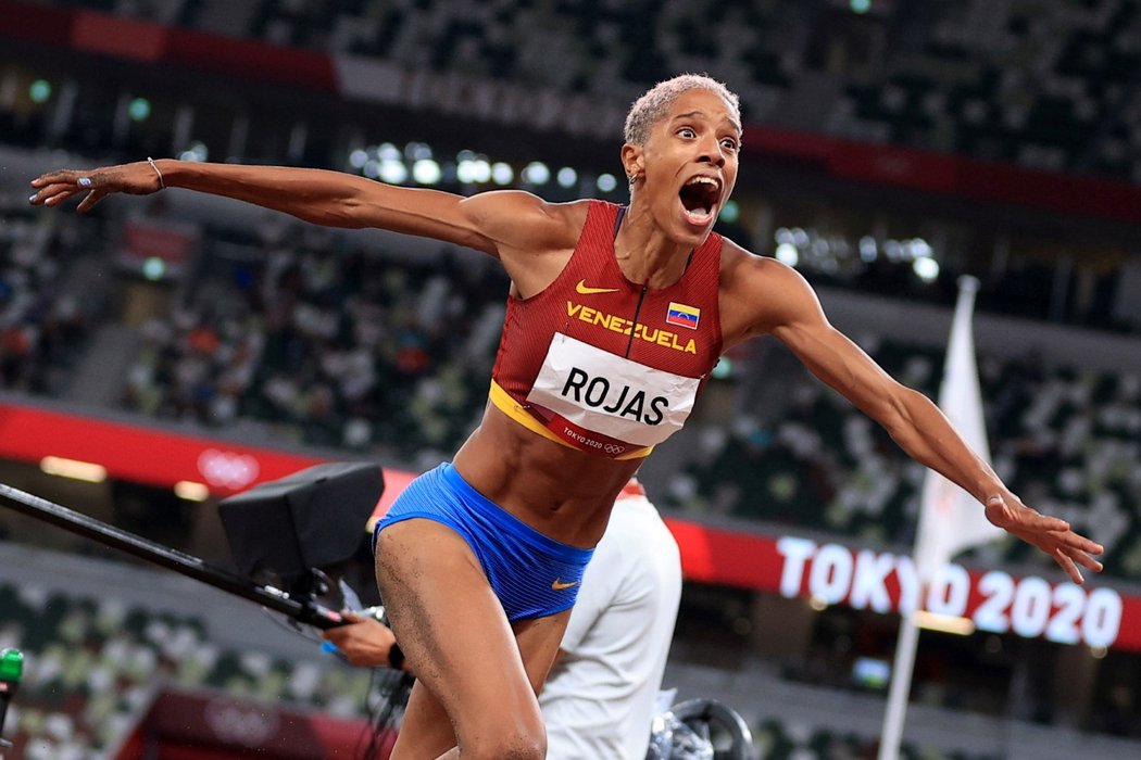 Venezuelanka Yulimar Rojasová na olympiádě v Tokiu dovršila svoji cestu za světovým rekordem