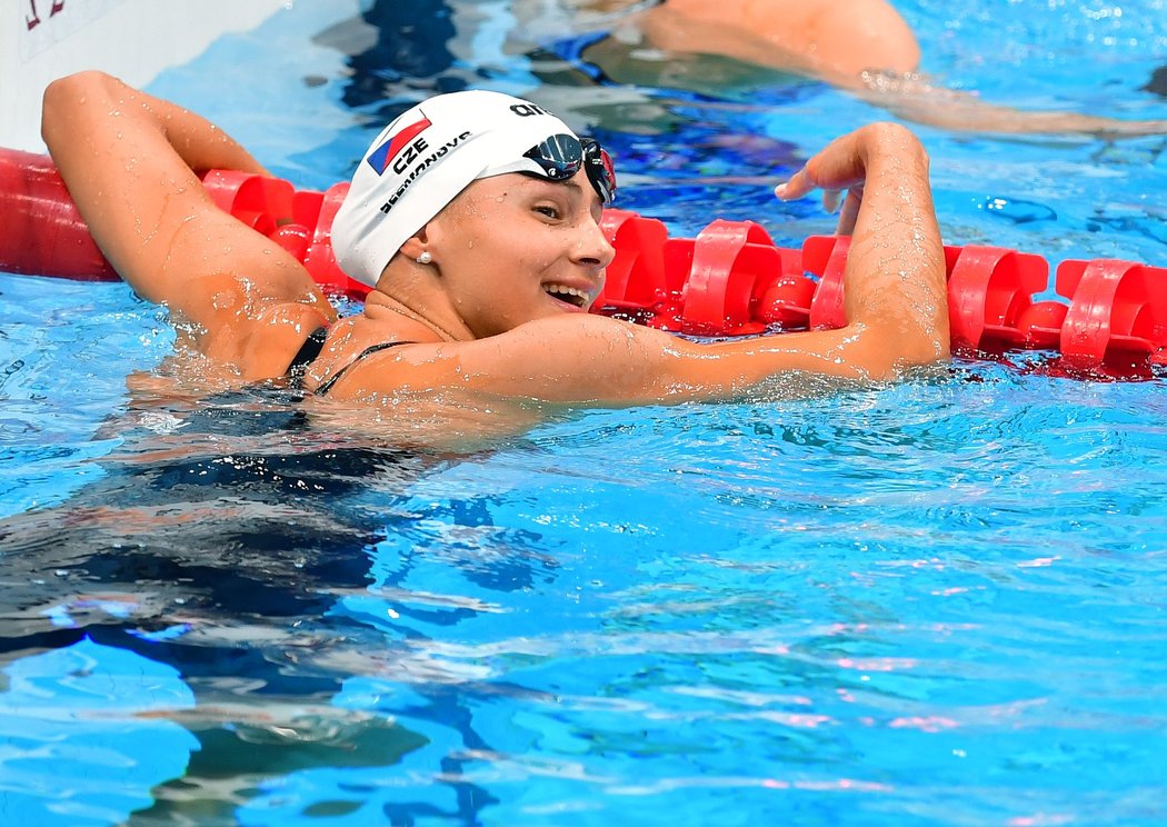 Barbora Seemanová doplavala ve finále kraulařské dvoustovky na OH v Tokiu šestá