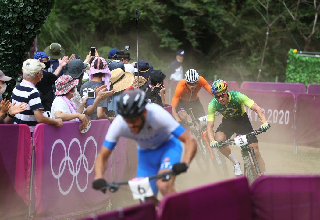Bikeři bojují o olympijské medailie