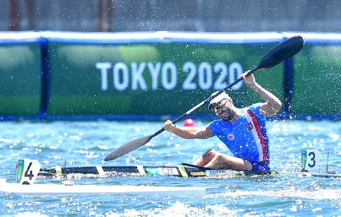 Josef Dostál na olympiádě v Tokiu