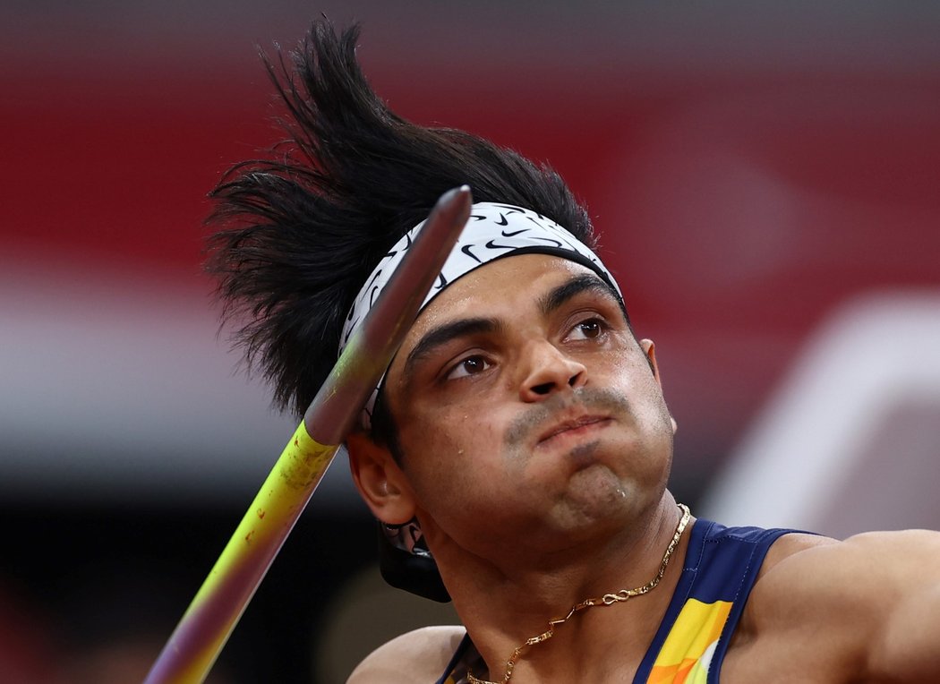 Ind Níradž Čopra se stal olympijským vítězem v hodu oštěpem