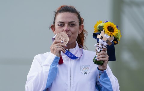Alessandra Perilliová je první olympijskou medailistkou v historii San Marina