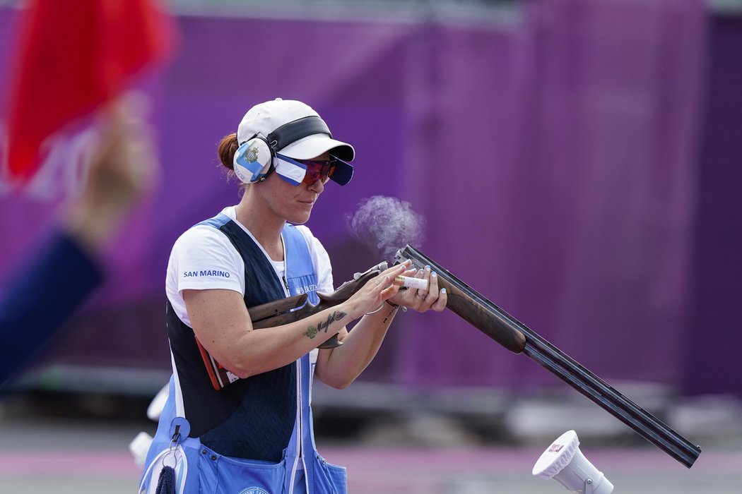 Alessandra Perilliová je první olympijskou medailistkou v historii San Marina