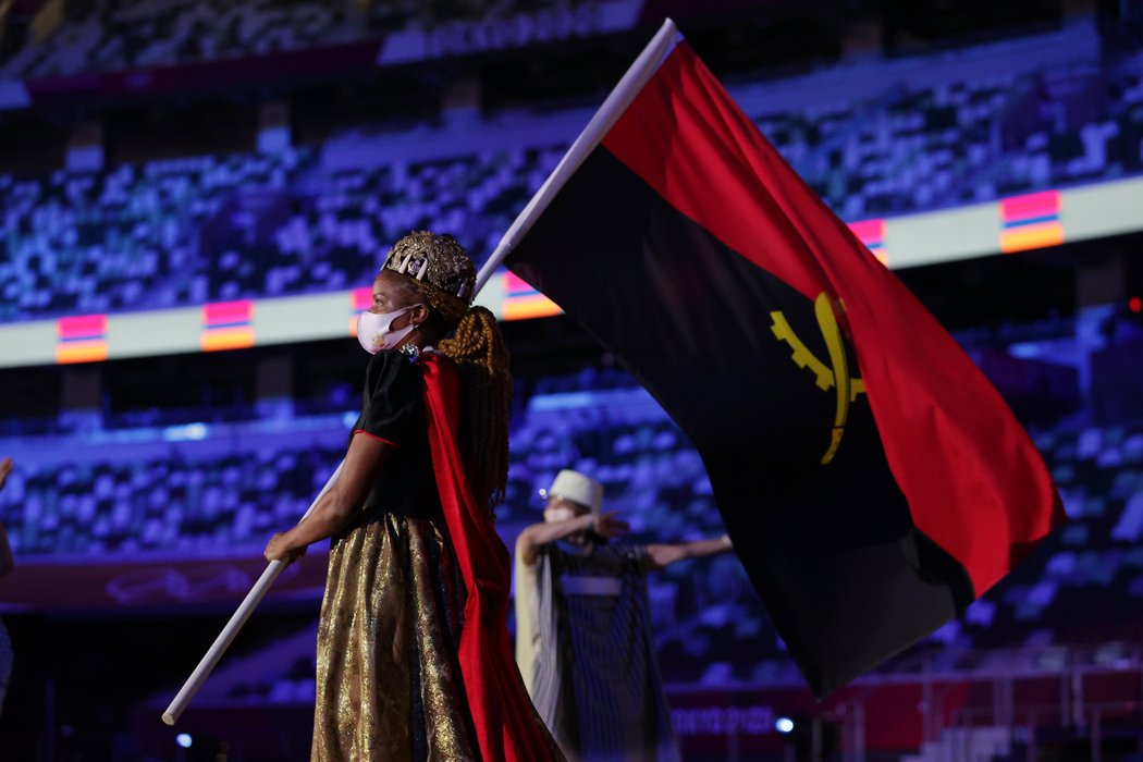 Angola zvolila pro slavnostní nástup tradiční motivy