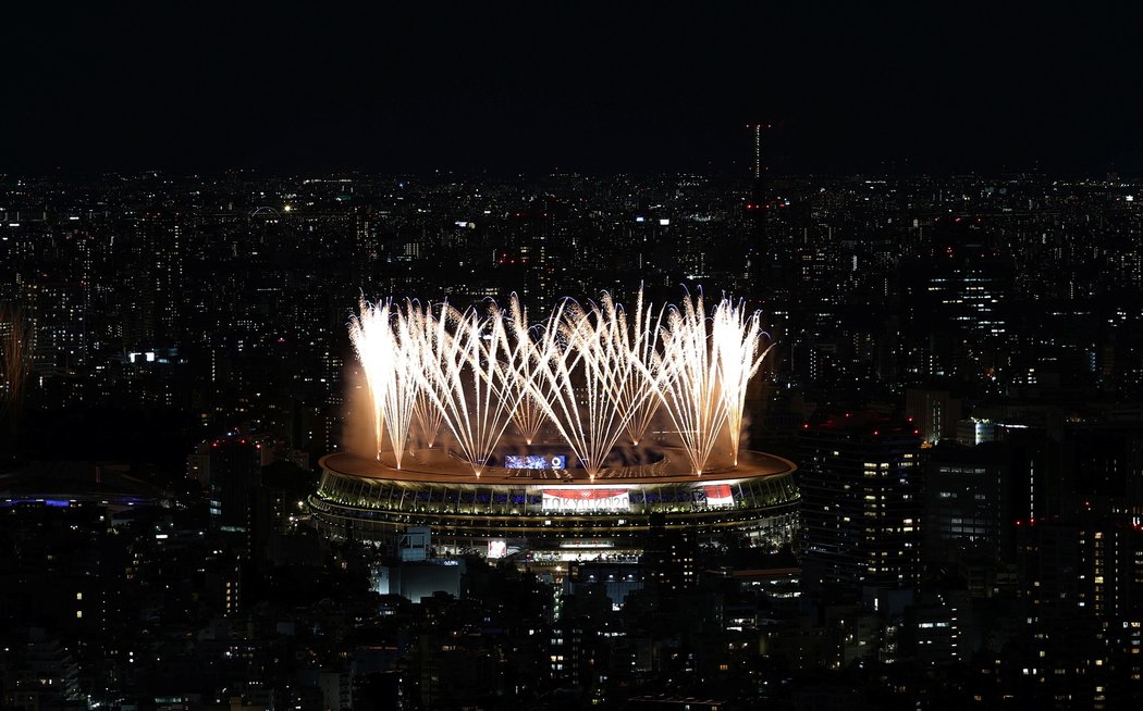 Slavnostní zahájení olympijských her v Tokiu