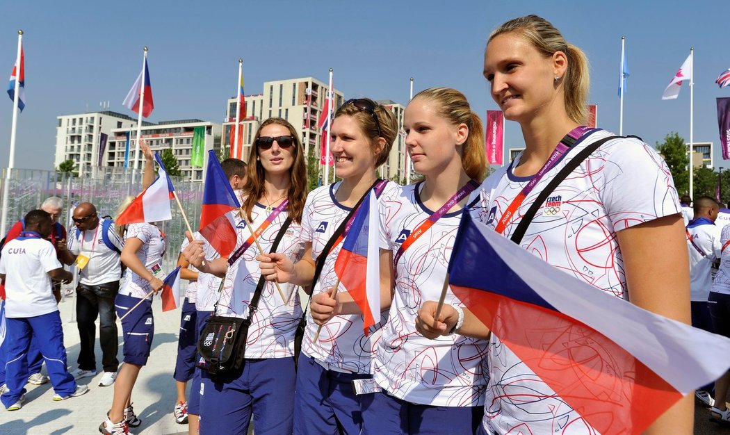 České basketbalistky už jsou na místě