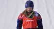 Eva Samková při vyhlášení nejlepších snowboardistek po finále snowboardcrossu na olympiádě v Soči