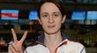 Martina Sáblíková měla před odletem na olympiádu do Koreje dobrou náladu