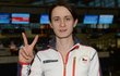 Martina Sáblíková měla před odletem na olympiádu do Koreje dobrou náladu