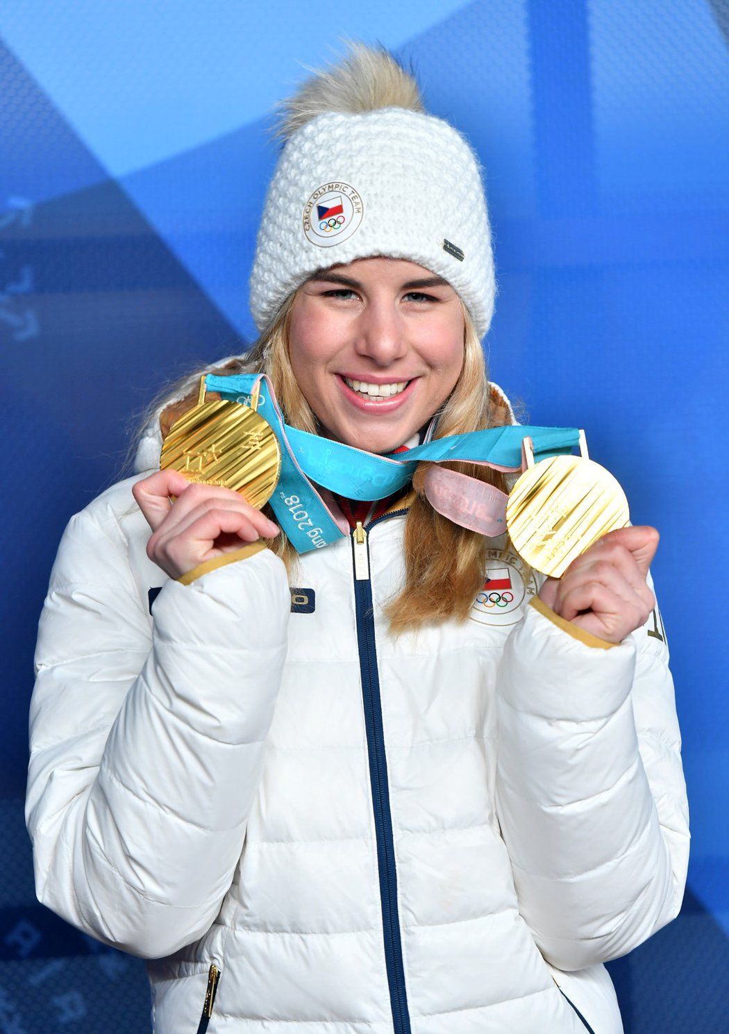 Ester Ledecká a její dvě zlaté medaile z olympiády v Pchjongčchangu