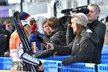 Největší hvězda olympiády v Pchjongčchangu Ester Ledecká rozdává rozhovory světovým médiím