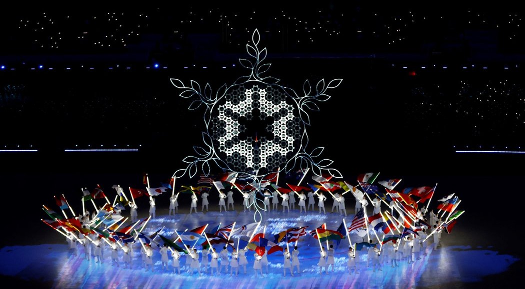 Závěrečný ceremoniál olympiády v Pekingu a zhasnutí olympijského ohně