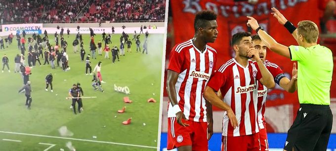 Šílenství na stadionu nejvyšší ligy: Chuligáni řádili přímo na hřišti! Šílenství na stadionu nejvyšší ligy: Chuligáni řádili přímo na hřišti!