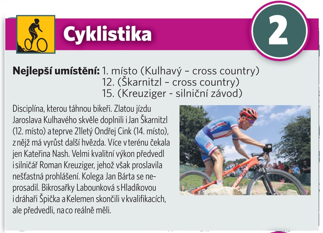 2 Cyklistika