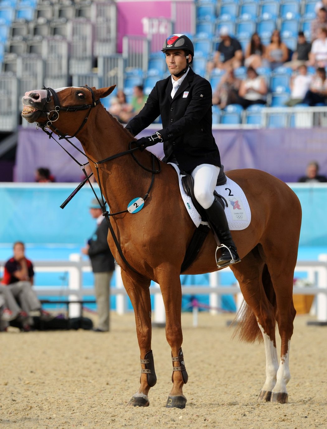 Pětibojař David Svoboda na OH v Londýně v roce 2012