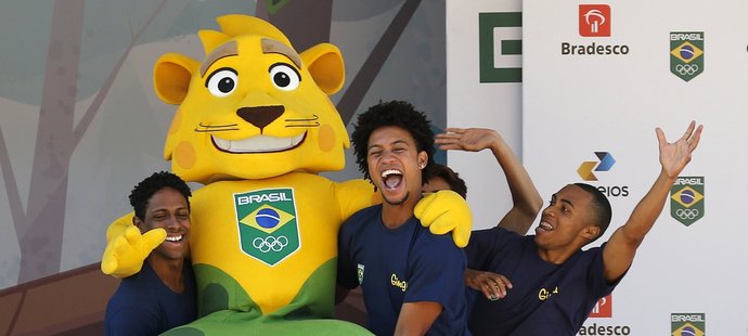 Nový brazilský národní maskot pro olympijské hry Ginga