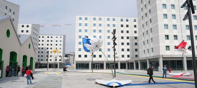 Olympijská vesnice v Miláně už je téměř k nastěhování