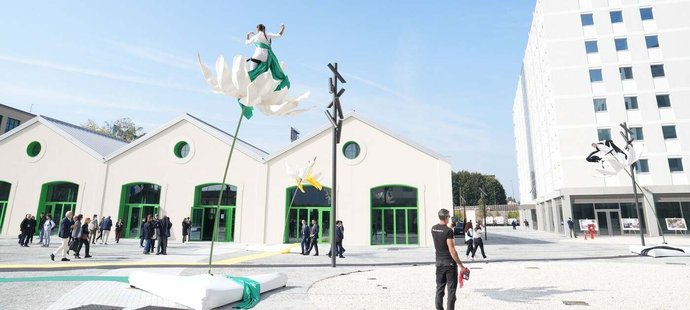 Olympijská vesnice v Miláně už je téměř k nastěhování