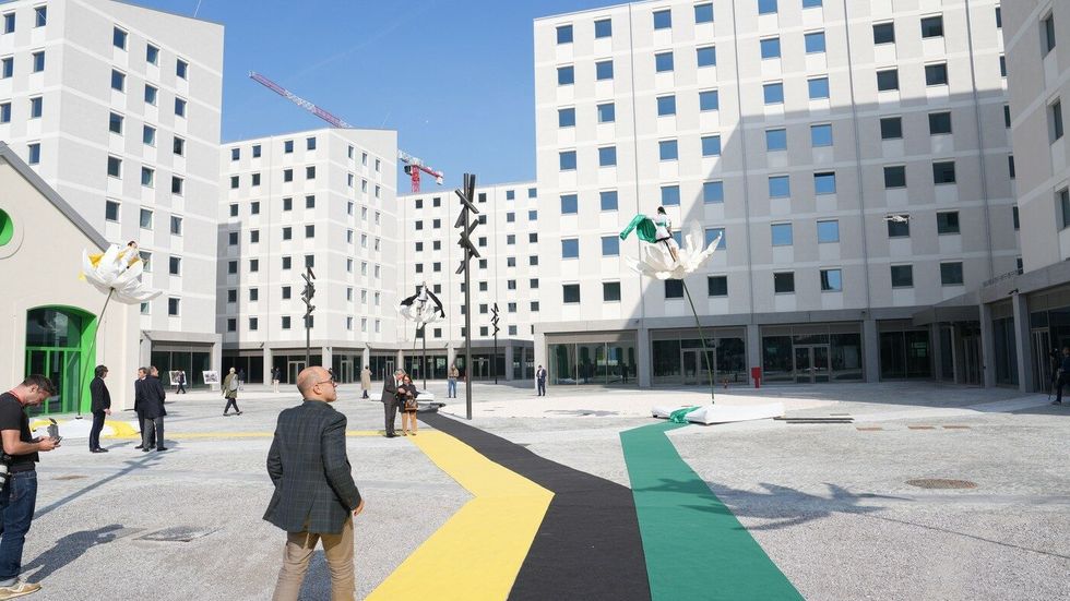 Olympijská vesnice v Miláně už je téměř k nastěhování