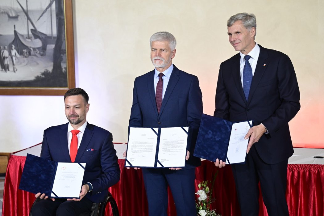 Petr Pavel, prezident republiky, podepsal přihlášku na LOH 2024