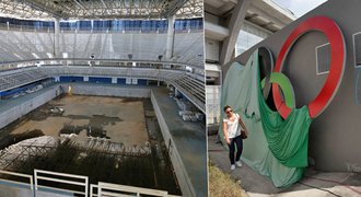 Ruiny půl roku po olympiádě! Bazén bez vody, na Maracaná je oraniště