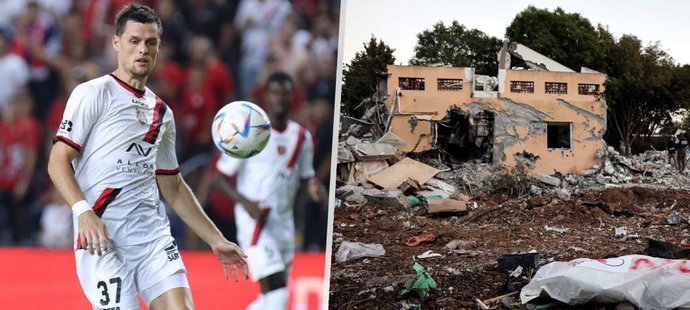 Český fotbalista Ondřej Bačo promluvil o prvních momentech poté, co v Izraeli zaútočila teroristická organizace Hamás