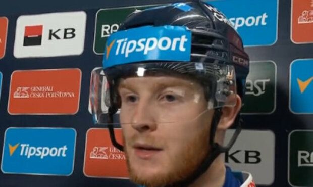 Vulgární útok fanouška na Flynna během rozhovoru: Liberecký hokejista se nenechal!