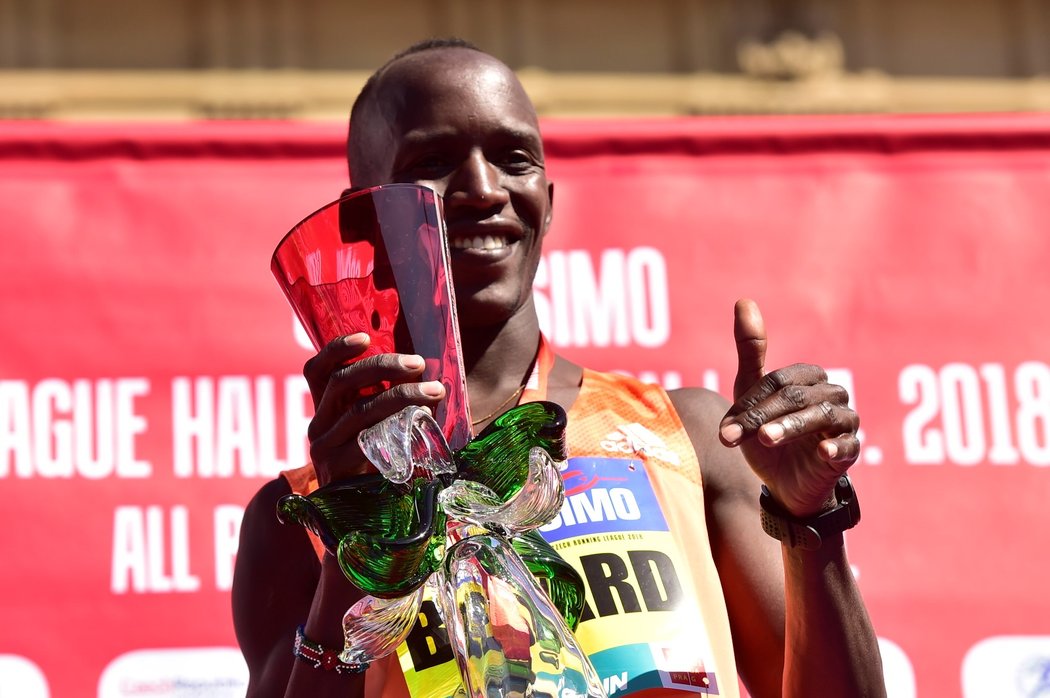 Keňskou nadvládu Pražského půlmaratonu nastartoval Bernard Kimeli