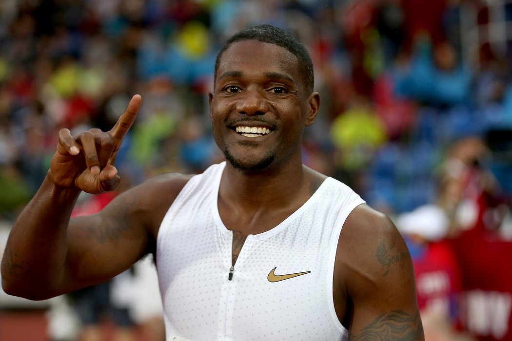 Hvězdný sprinter Justin Gatlin ovládl běh na 100 metrů!