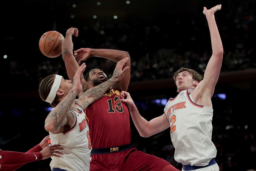 Cleveland nastřílel na půdě Knicks celkem 123 bodů a odčinil porážku ve Philadelphii