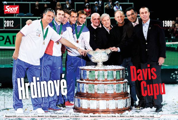 Ve Sport magazínu najdete velký plakát daviscupových hrdinů. Ve Sport magazínu najdete velký plakát daviscupových hrdinů.