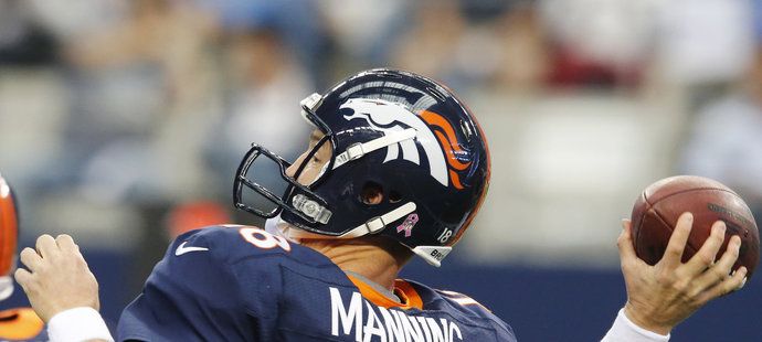Manning získal během touchdown poprvé po pěti letech.